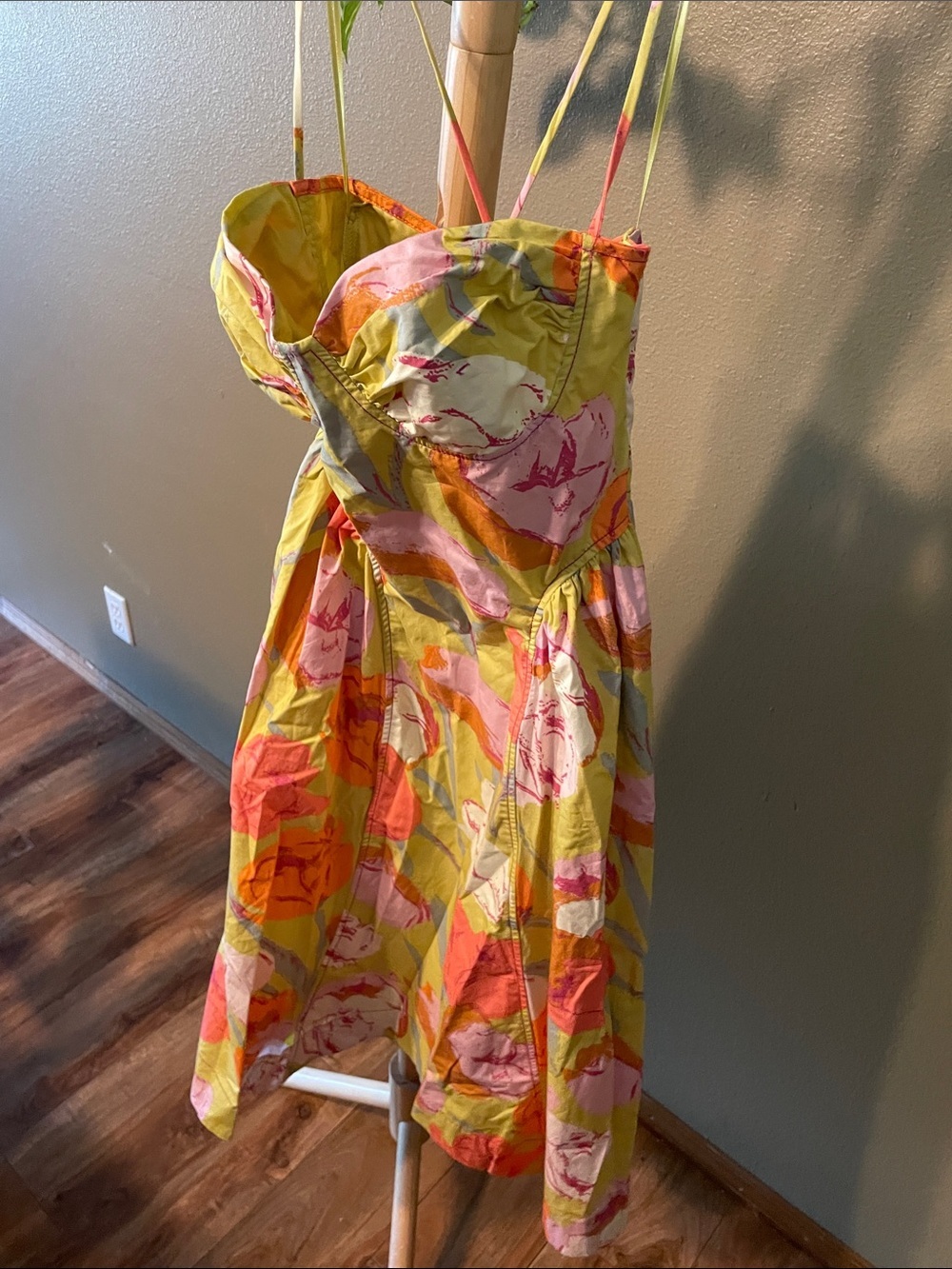 NWT Free People Dafodil Printed Dress - Picture 9 of 10
